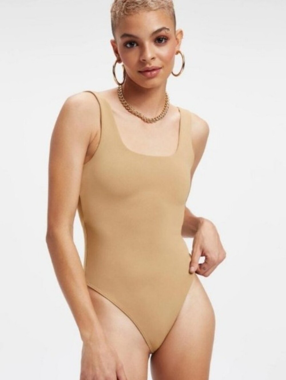 Good American Sculpting Modern Tank Bodysuit